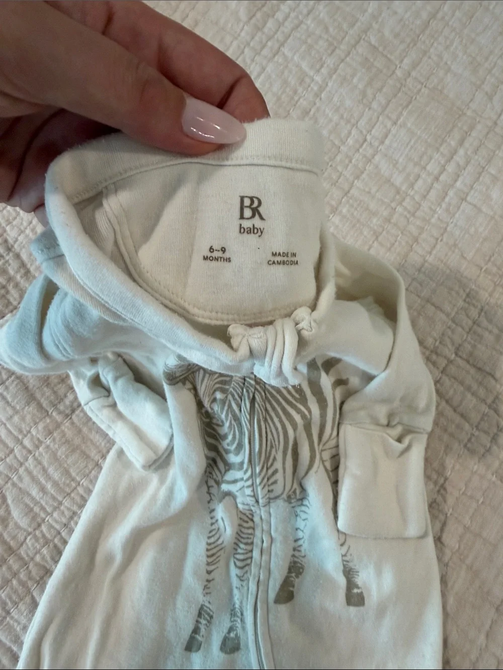Banana Republic Baby ESSENTIAL SUPIMA® FOOTED ONE-PIECE FOR BABY